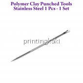 Polymer Clay Punched Tools Stainless Steel 1 Pcs - 1 Set ( GJ-07 )
